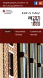 Mobile Screenshot of apartmentsportlandmaine.com